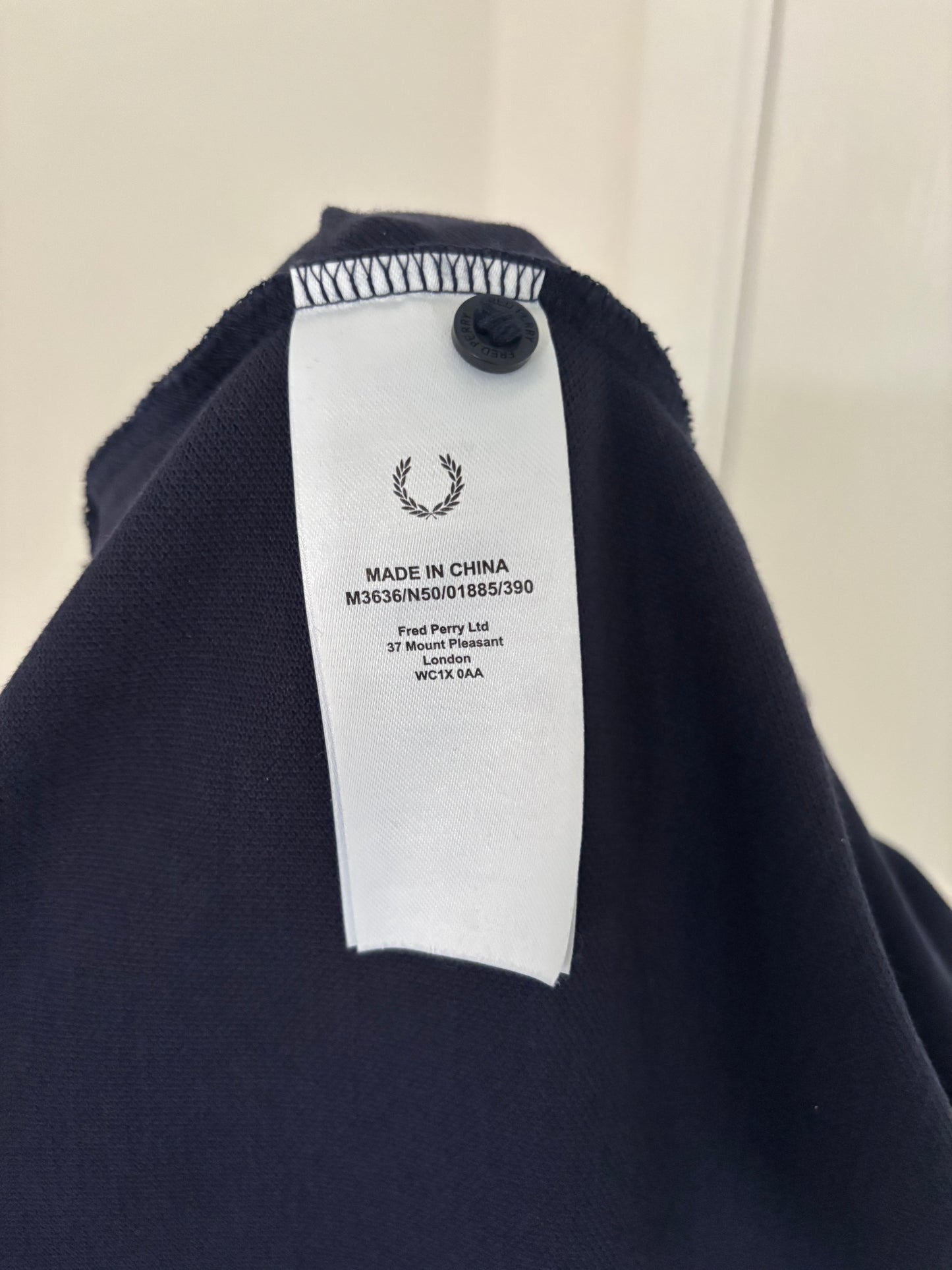Fred Perry L/S Polo - Medium