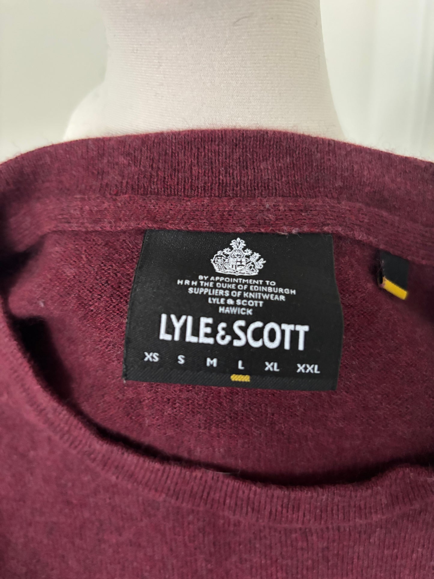 Lyle & Scott Jumper - Large