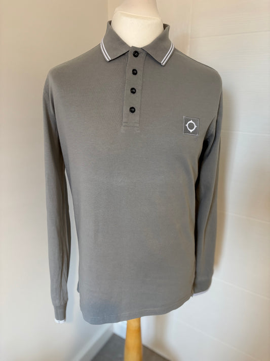 MA Strum L/S Polo Top - Medium/Large
